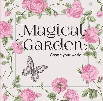 Colouring In Book Mini - Magical Garden