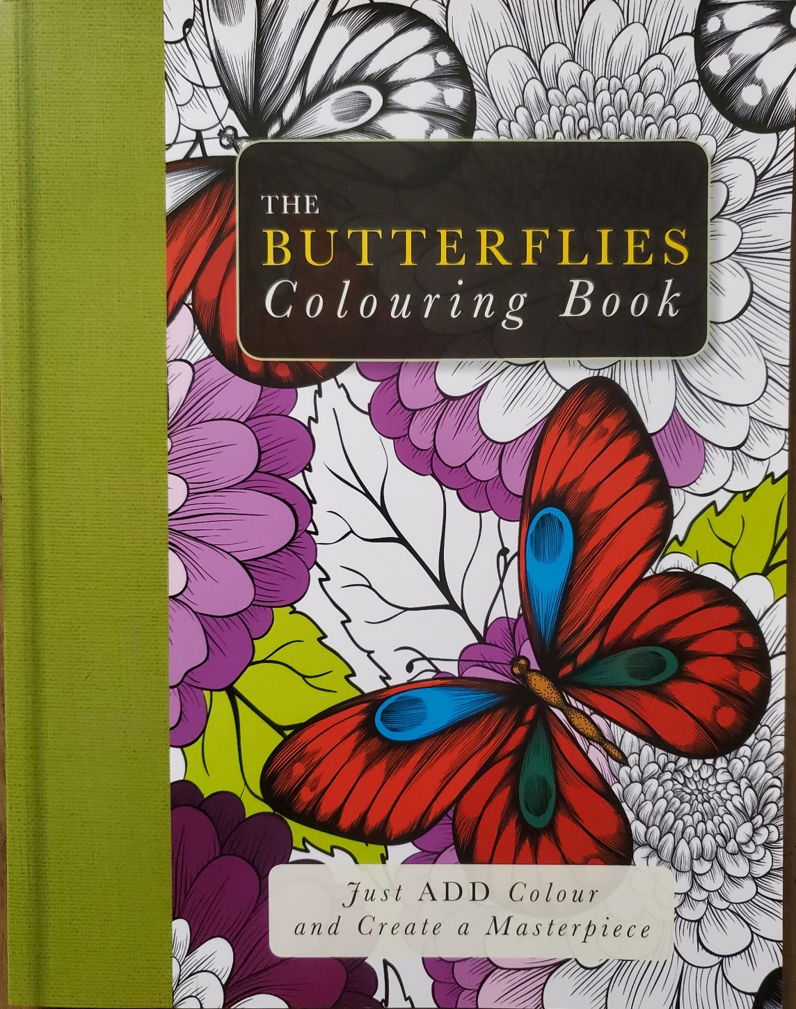 The Butterflies Colouring Book