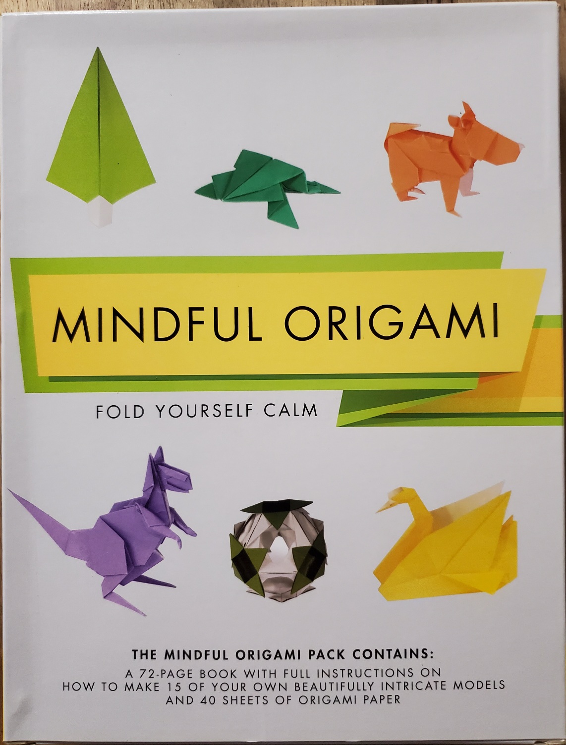 Mindful Origami: Fold Yourself Calm