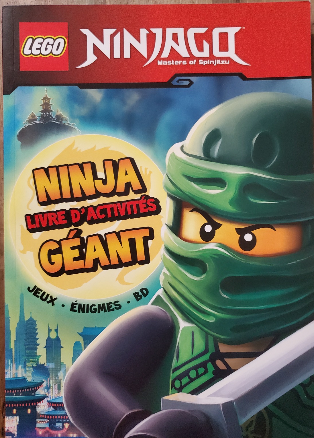 Lego Ninjago: Ninja livre d'activits gant