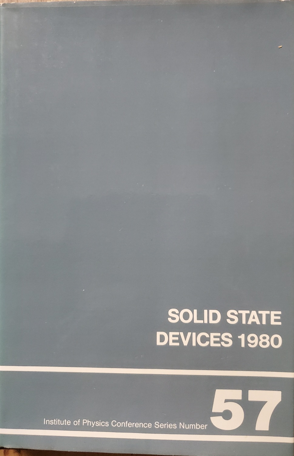 Solid State Devices 1980: Nine invited papers presented at the Tenth European Solid State Device Research Conference (ESSDERC) and the Fifth Symposium on Solid State Device Technology held at the University of York, 1980