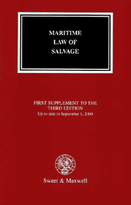 Maritime Law of Salvage: WITH 1st Supplement