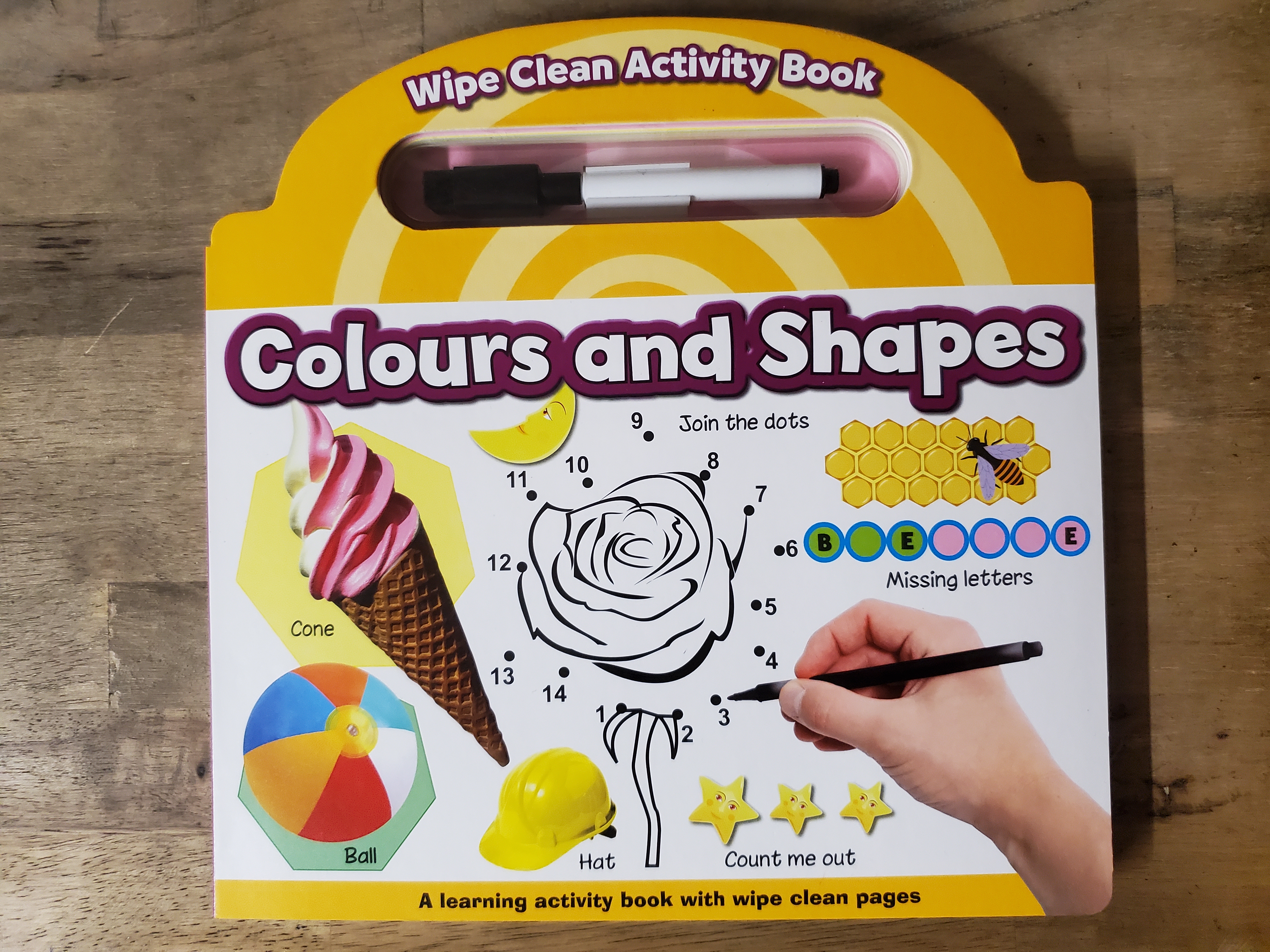 Colours and Shapes [Wipe Clean Activity Book]