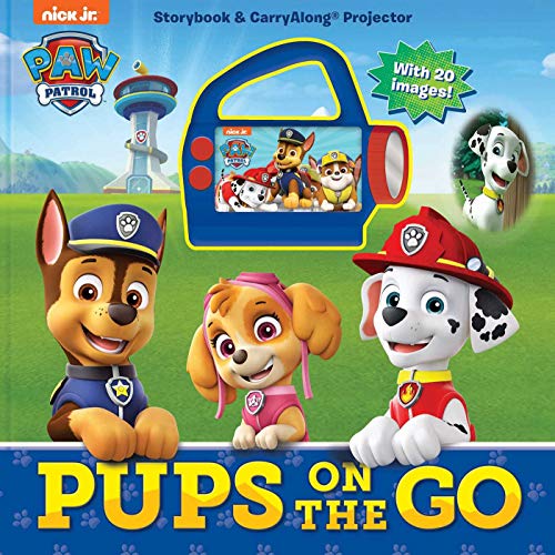 Pups on the Go: Storybook & Carryalong Projector (Paw Patrol)