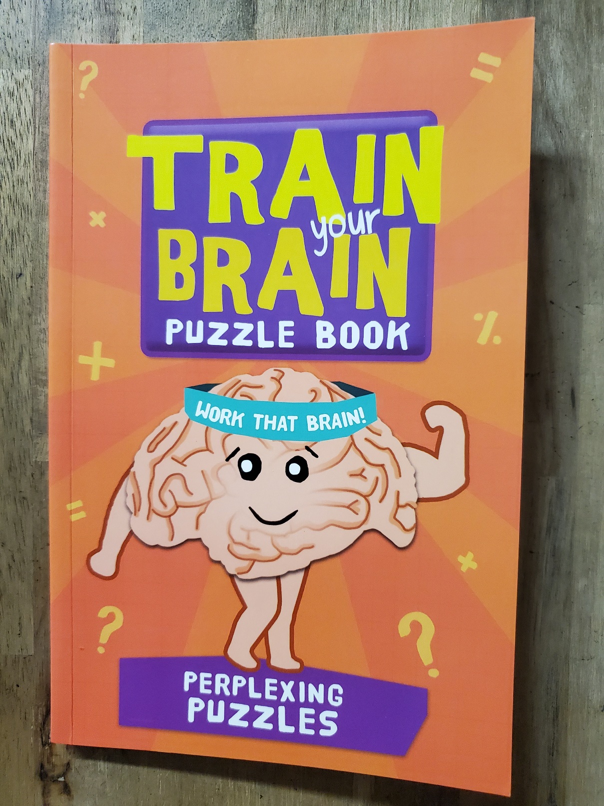 Train Your Brain Puzzle Book: Perplexing Puzzles